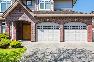 Double garage door installation